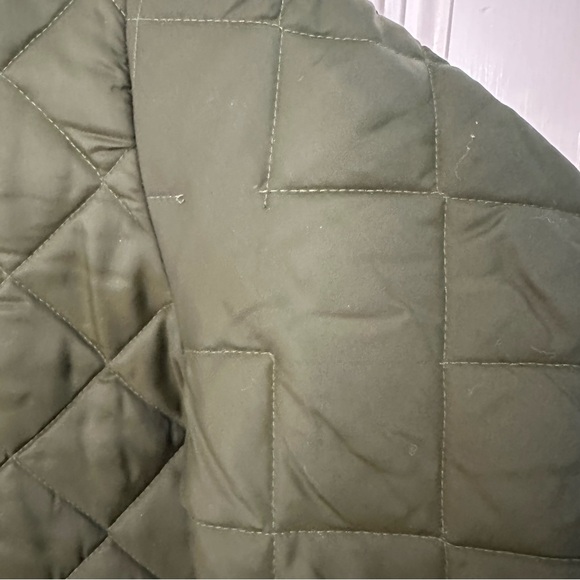 Vintage Barbour Sutherland Jacket Medium Green Quilted Shooting Hunting Sz M - Picture 15 of 15